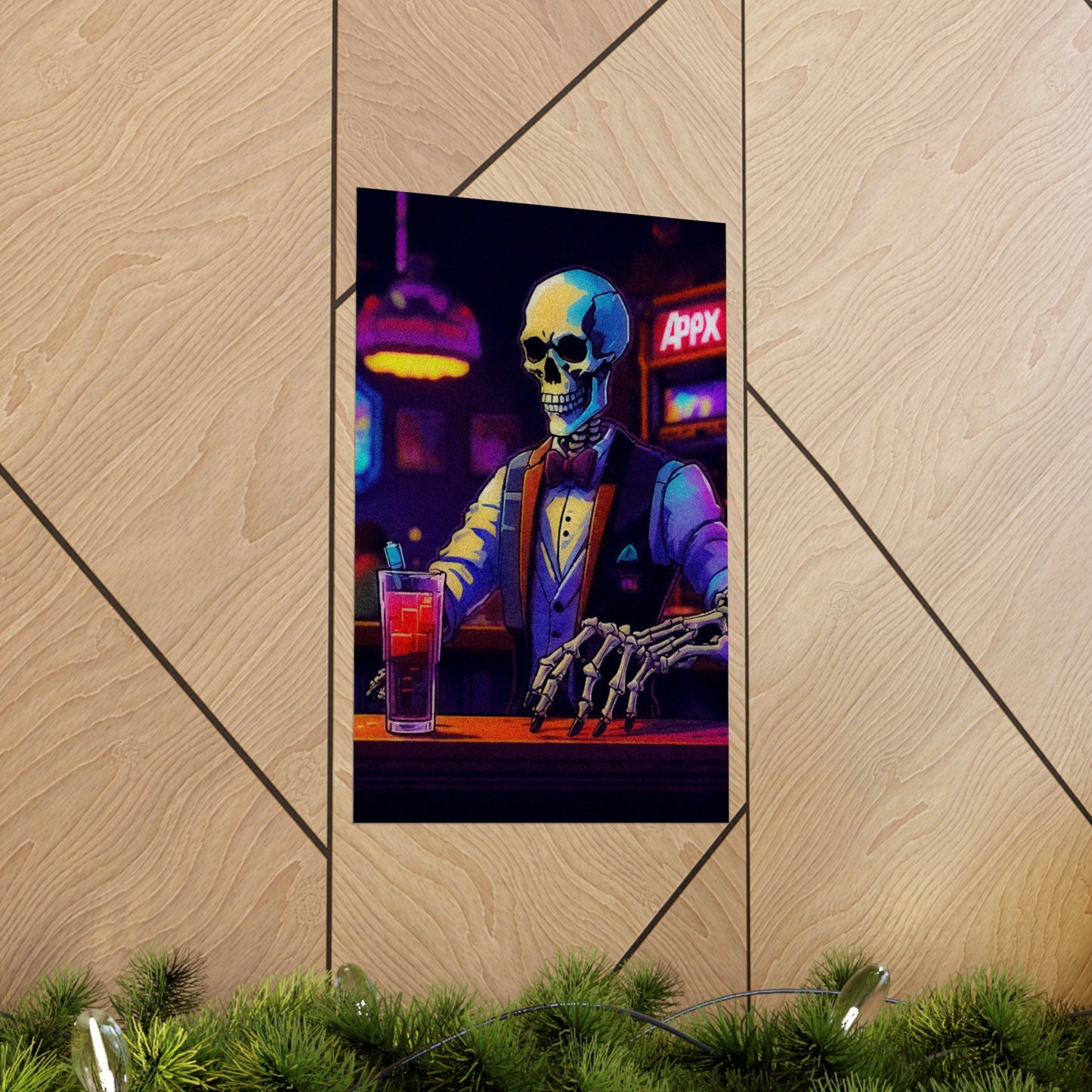 Bones behind the Bar Poster