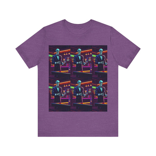 Retro arcade Bones Jazz Bar Tee