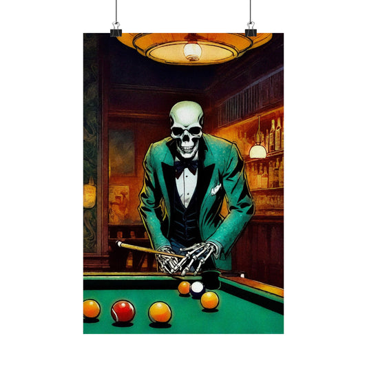 Pool with Bones Posters