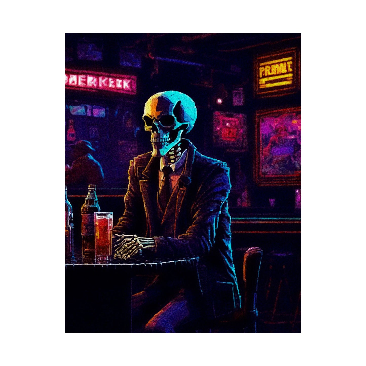 "Closing Hours" (Arcade) Matte Vertical Posters