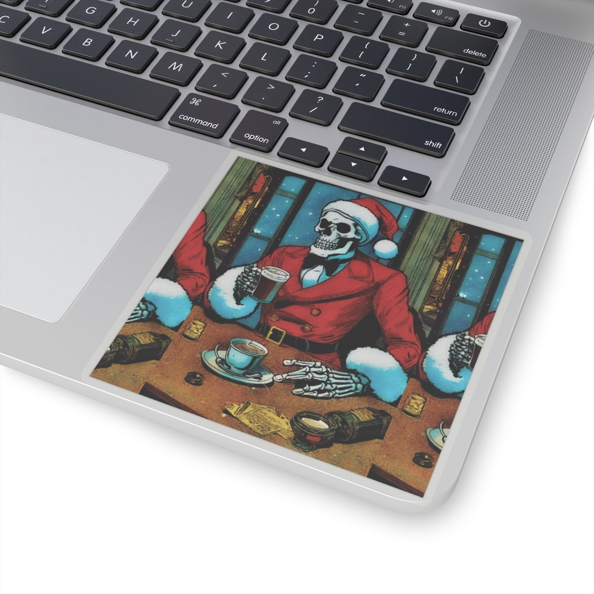 "Santa Bonez ?!" Kiss-Cut Stickers