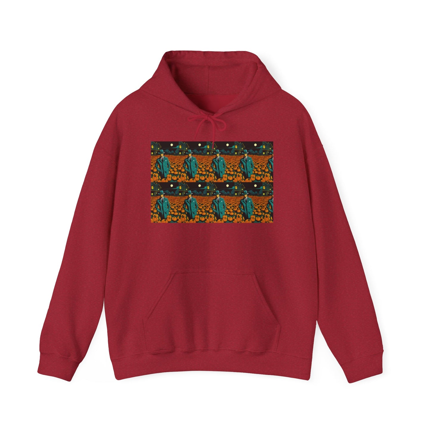 "Tormented Stroll Through The Pumpkin Patch" Unisex Heavy Blend™ Hooded Sweatshirt