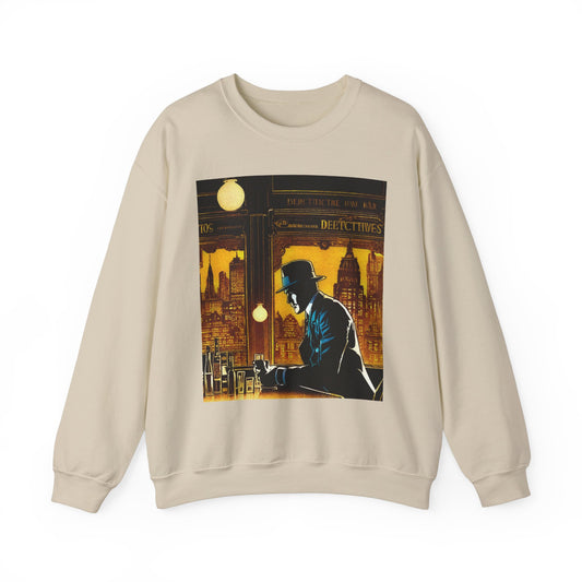 "Vintage Bonez Jazz Bar" Crewneck Sweatshirt - Detective Inspired Design