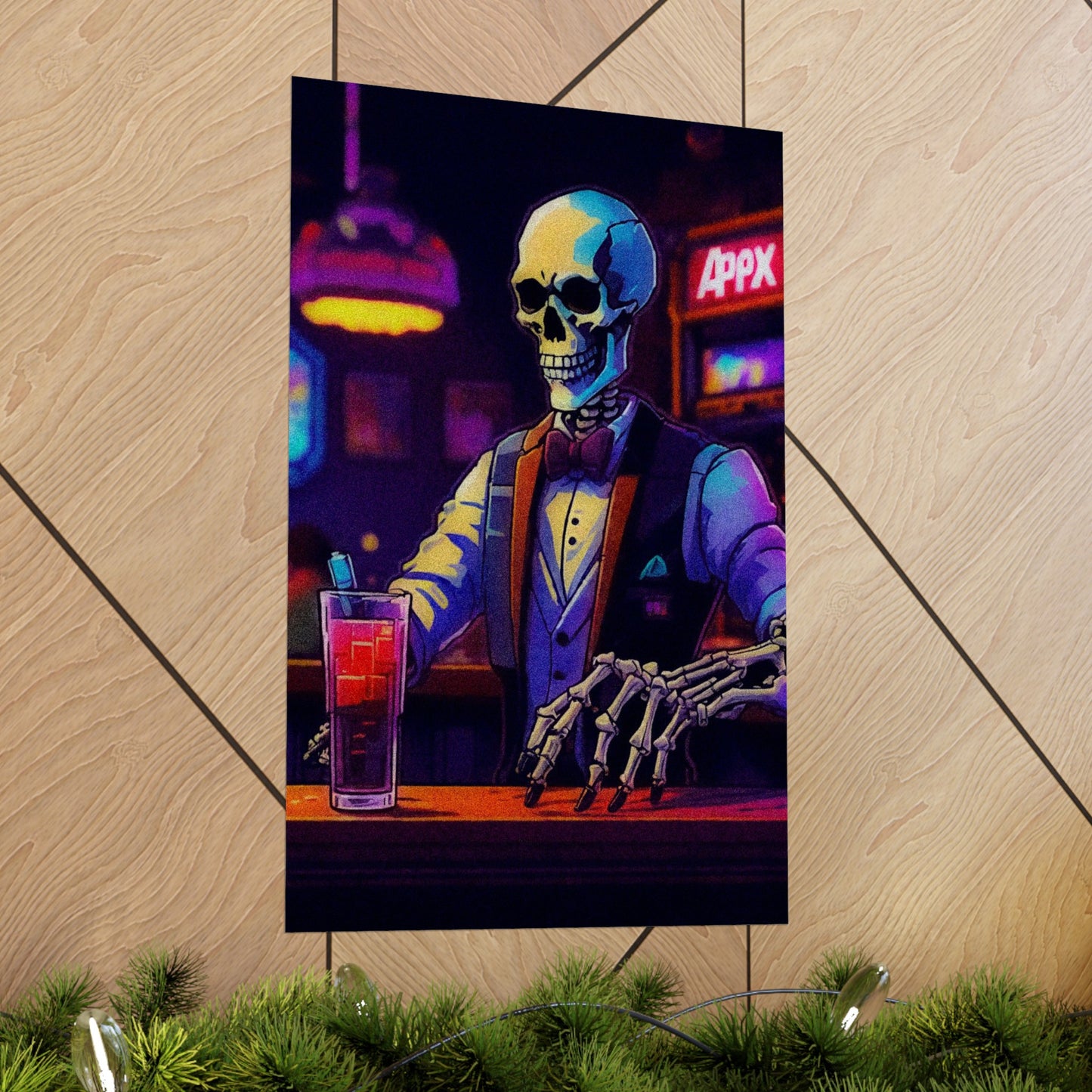 Bones behind the Bar Poster