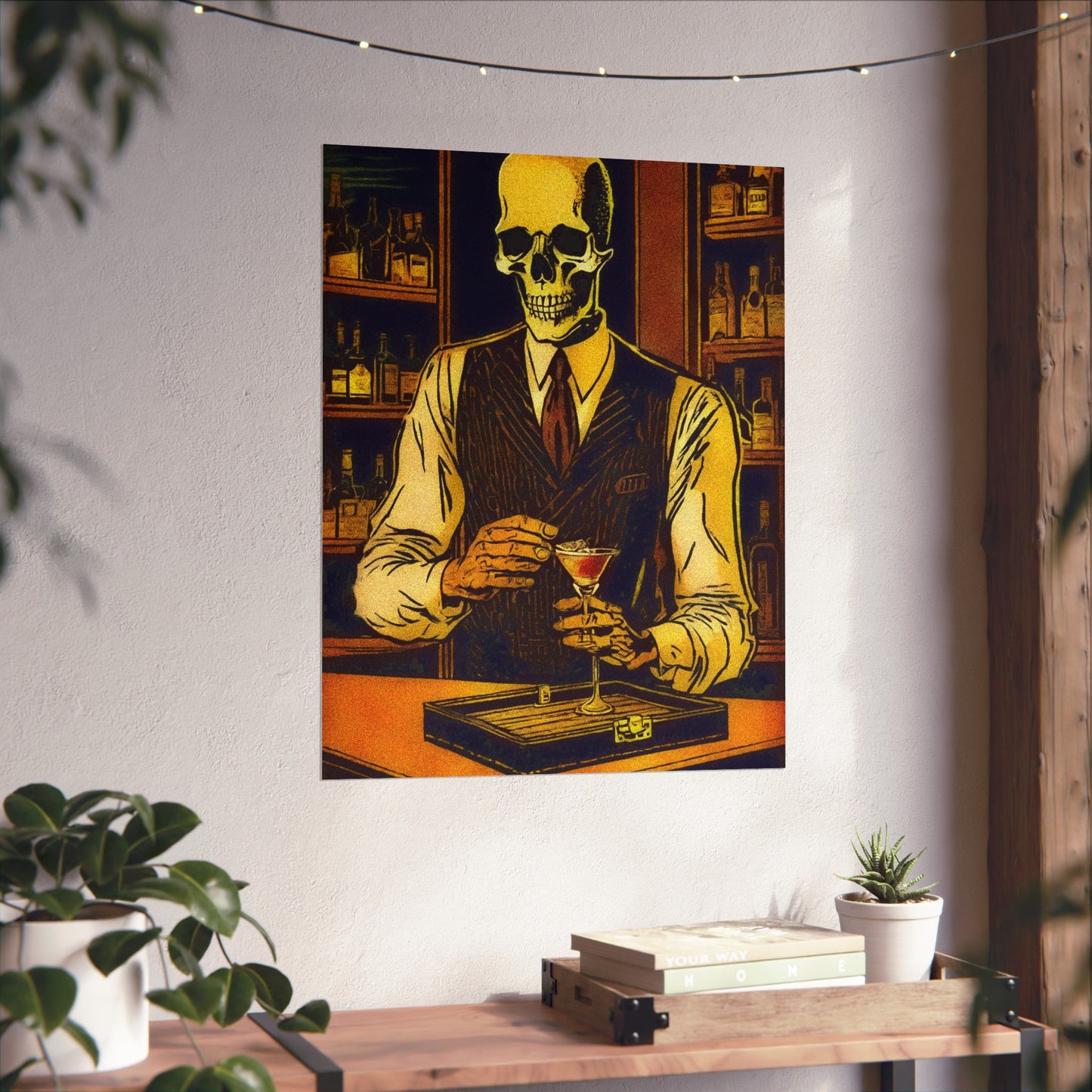 "Gentleman Bonez" Matte Vertical Posters