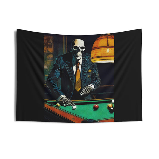 "Pinstripe Bonez" Indoor Wall Tapestries