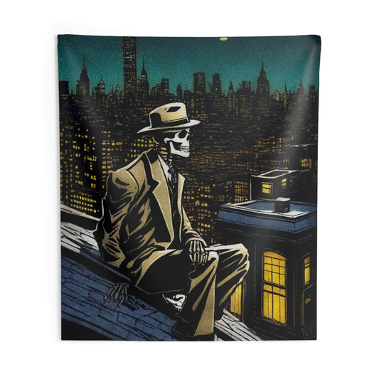 "Rooftop Thoughts" Indoor Wall Tapestries