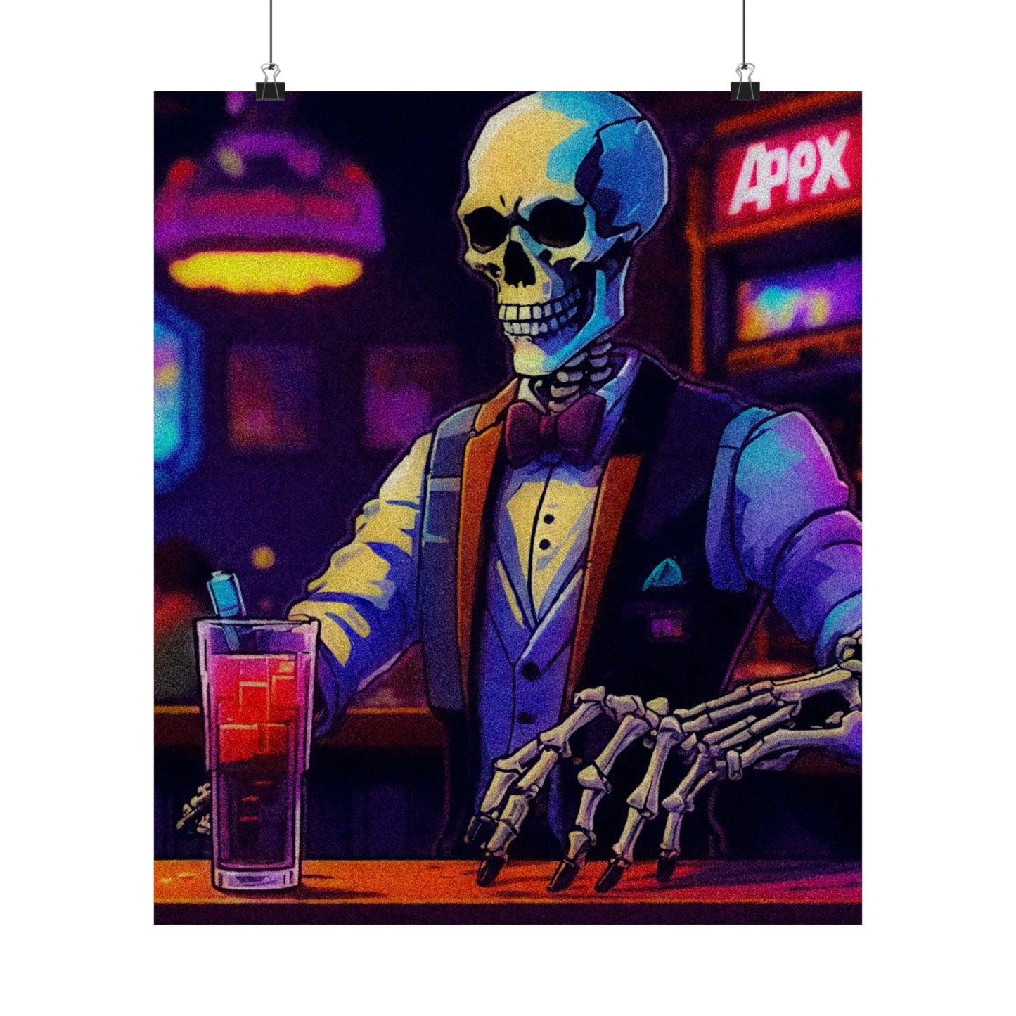 Bones behind the Bar Poster