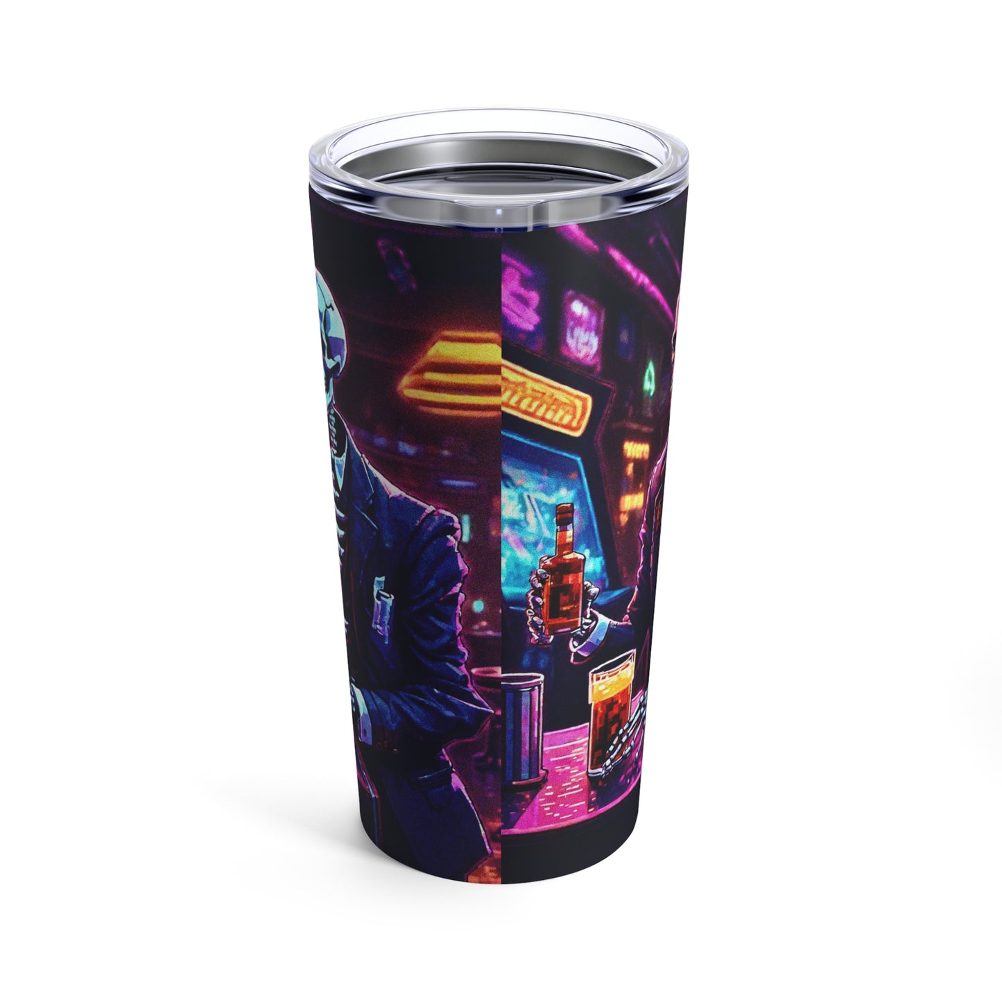 Booze, Bonez, and Arcades Tumbler 20oz