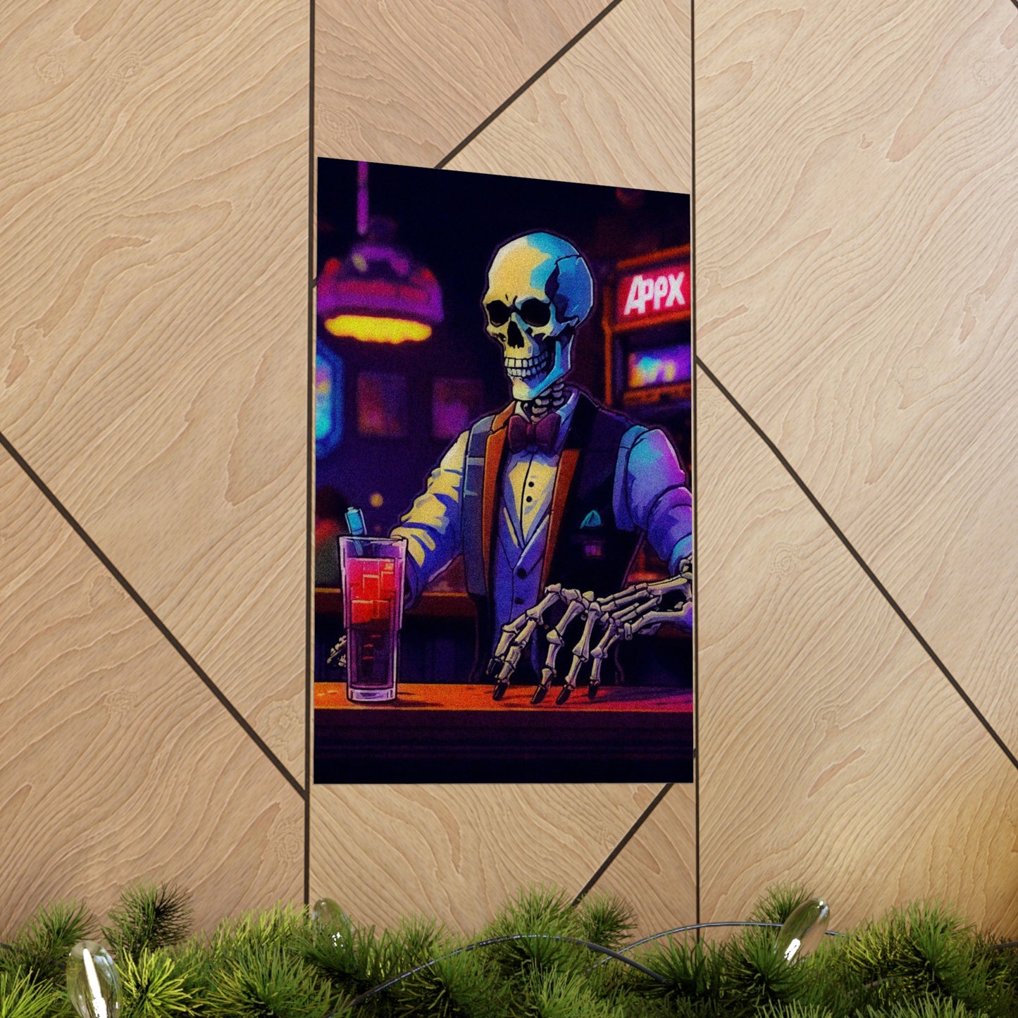 Bones behind the Bar Poster