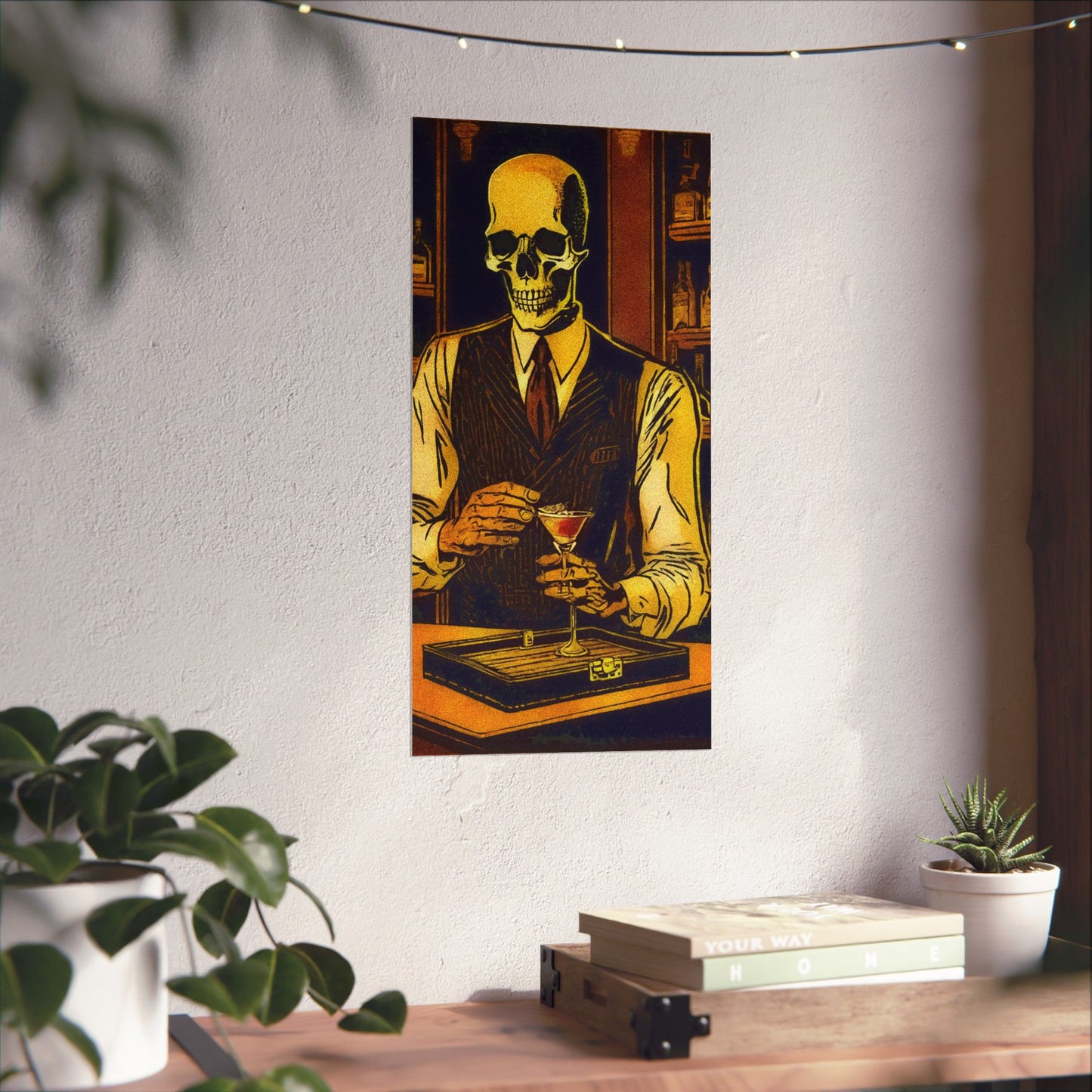 "Gentleman Bonez" Matte Vertical Posters