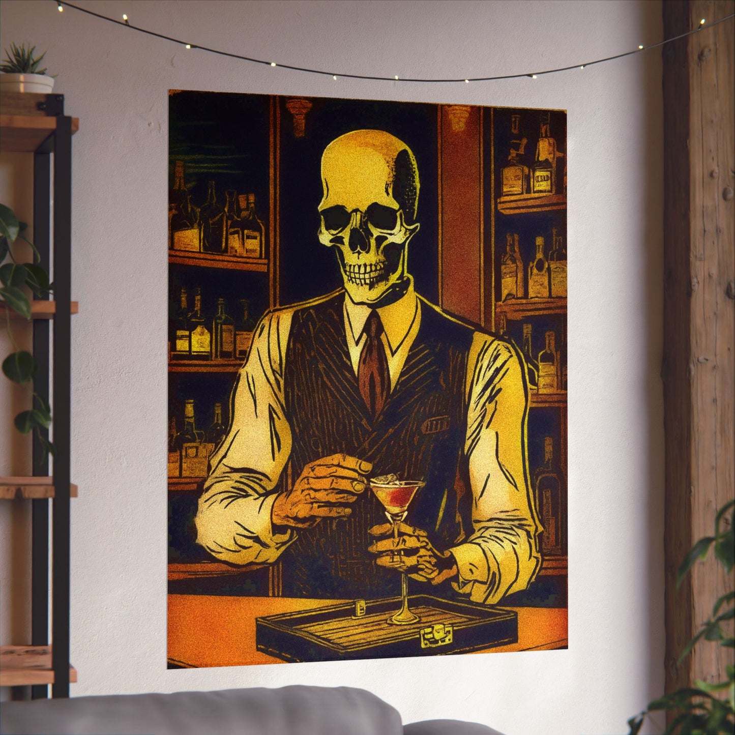 "Gentleman Bonez" Matte Vertical Posters