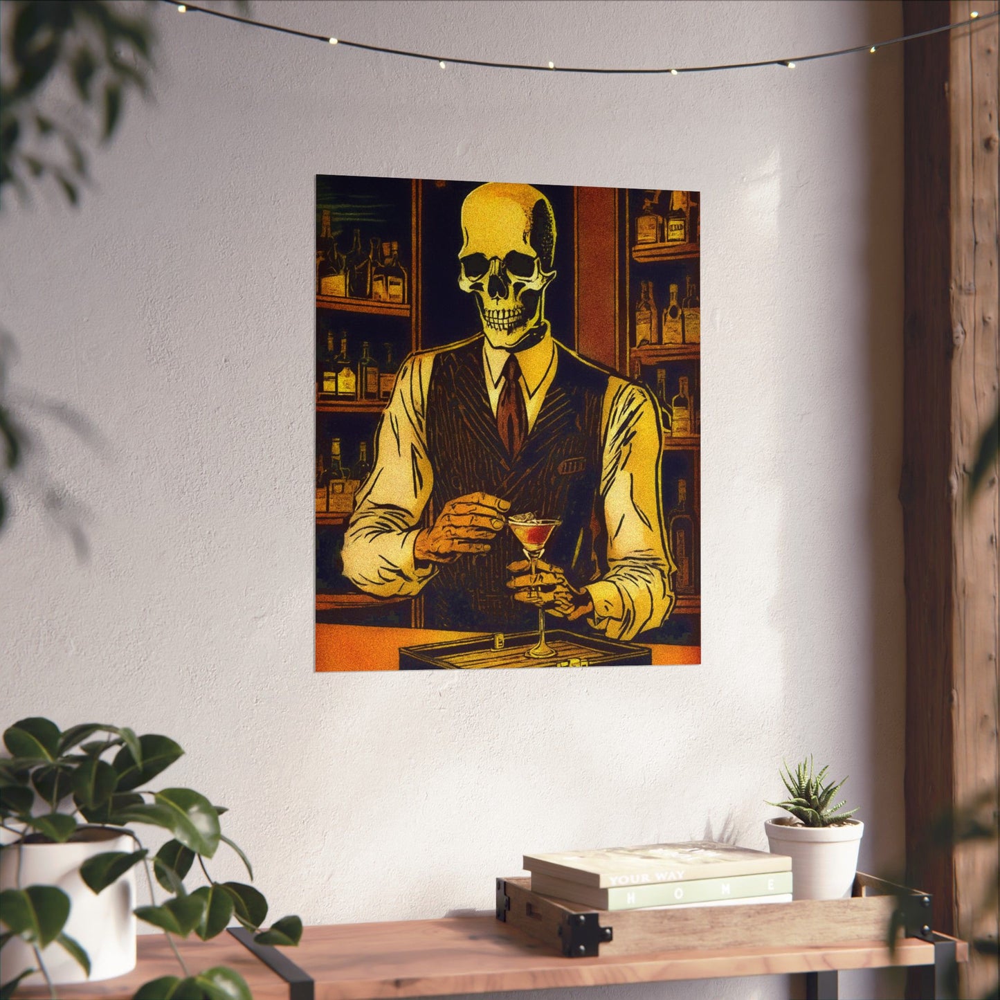 "Gentleman Bonez" Matte Vertical Posters