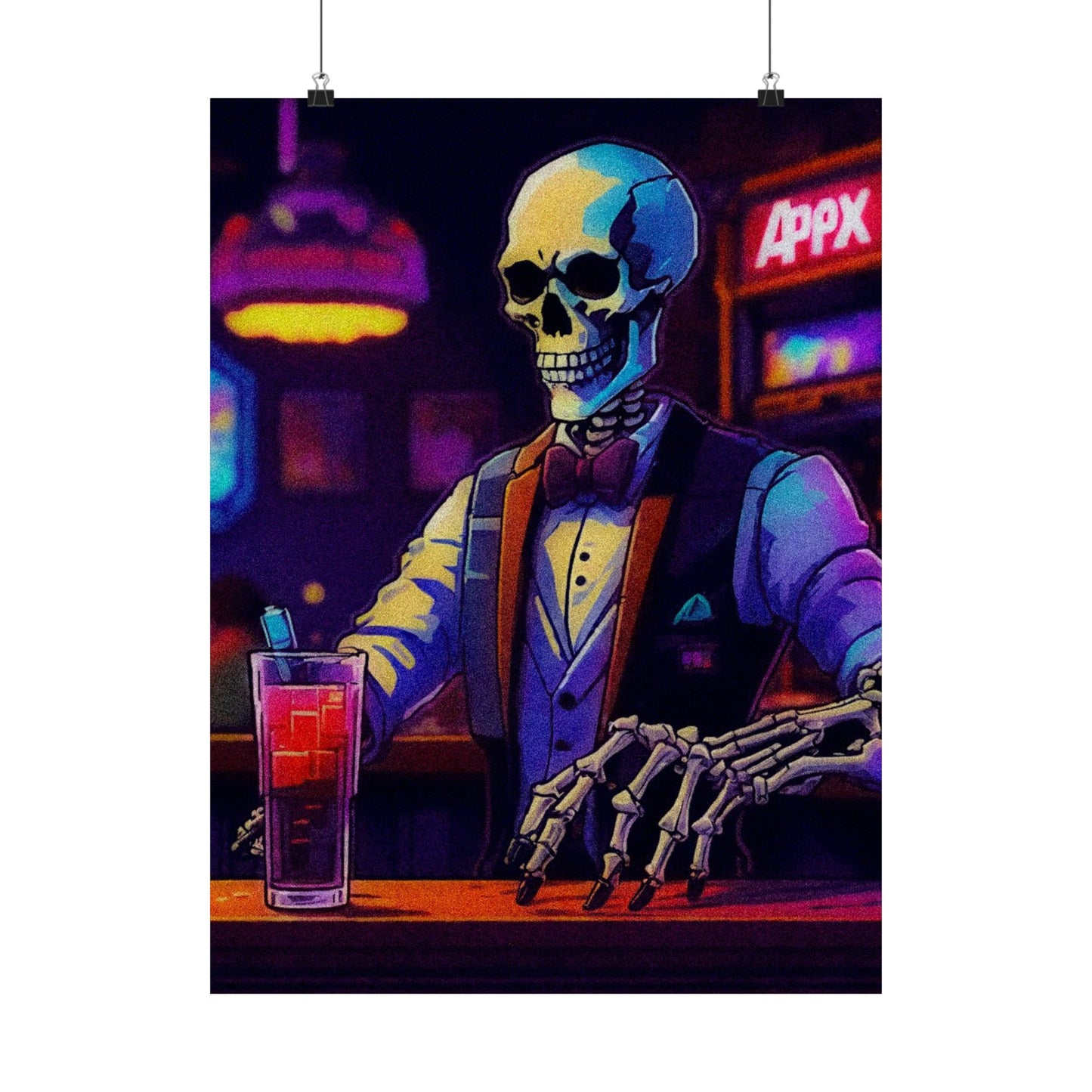 Bones behind the Bar Poster