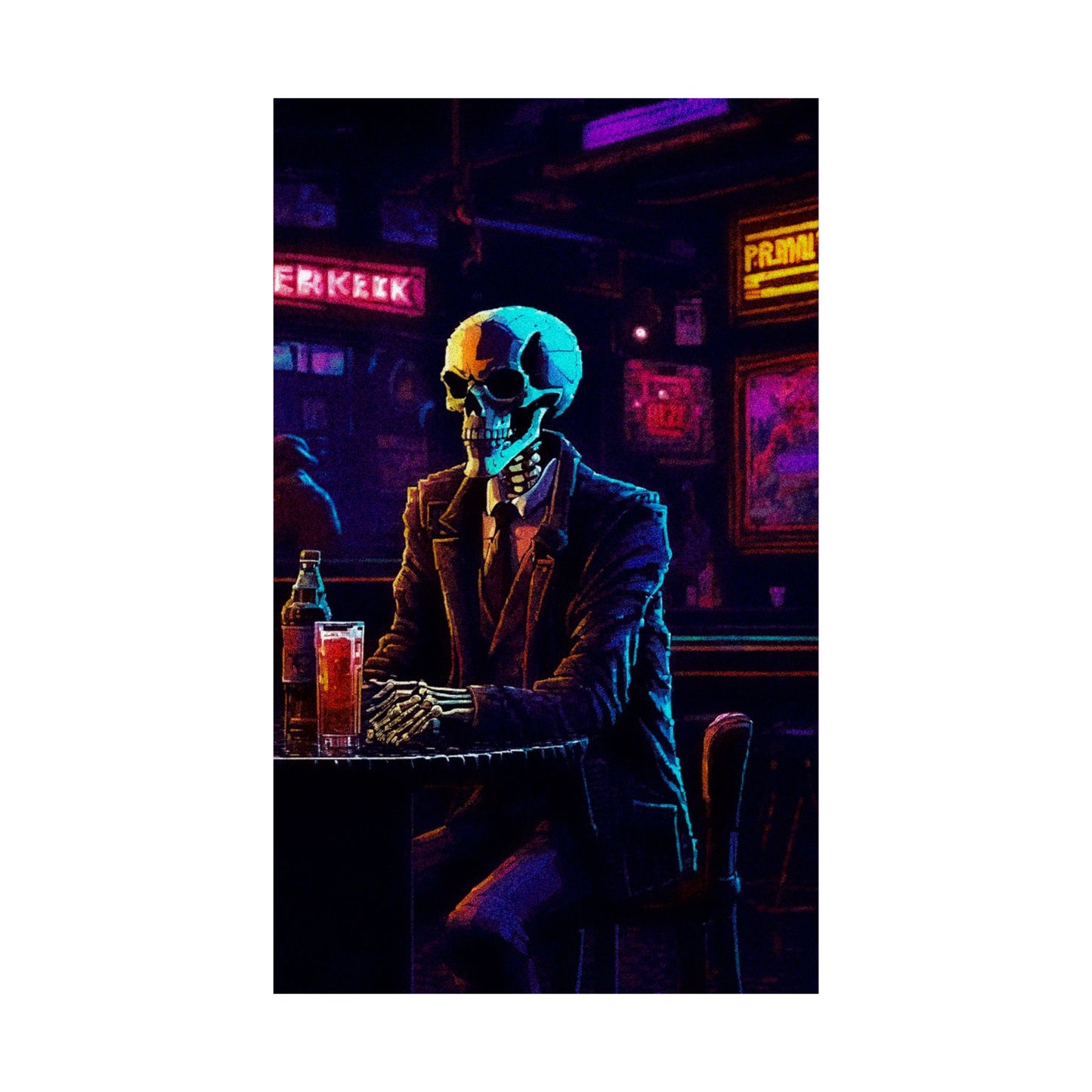 "Closing Hours" (Arcade) Matte Vertical Posters