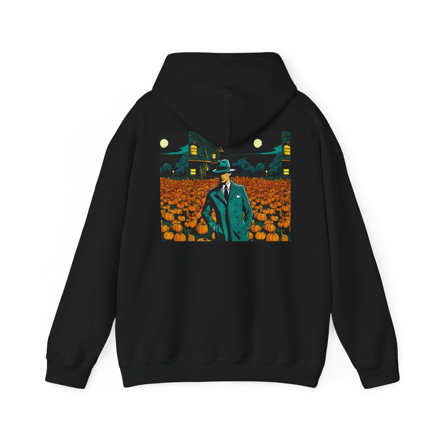 "Tormented Stroll Through The Pumpkin Patch" Unisex Heavy Blend™ Hooded Sweatshirt