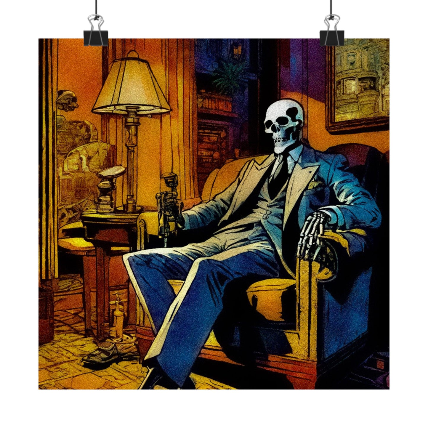 "Bonez At Home" Poster