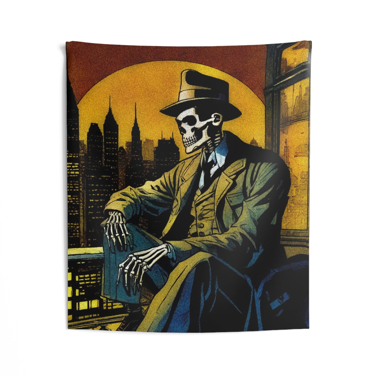 "Rooftop Bonez" Indoor Wall Tapestries