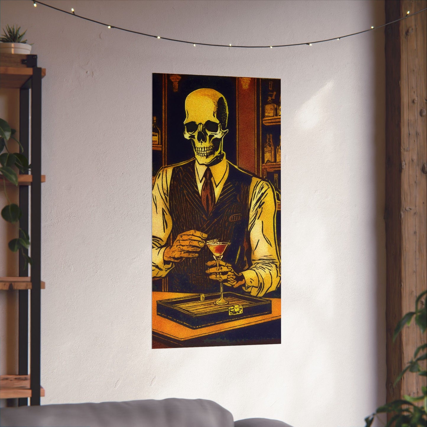 "Gentleman Bonez" Matte Vertical Posters