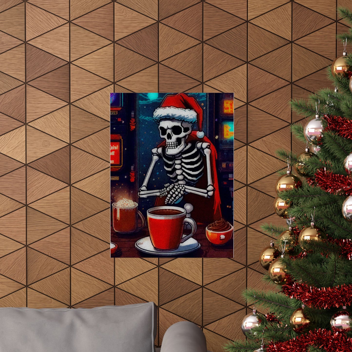 "Bonez's Christmas" Poster