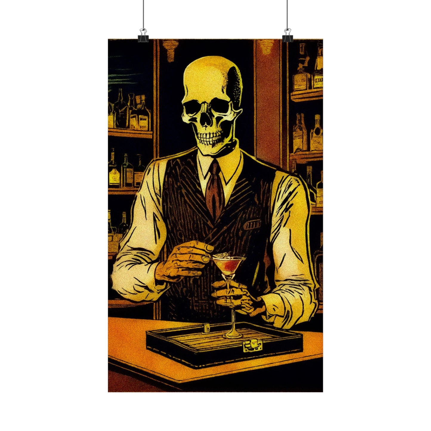 "Gentleman Bonez" Matte Vertical Posters