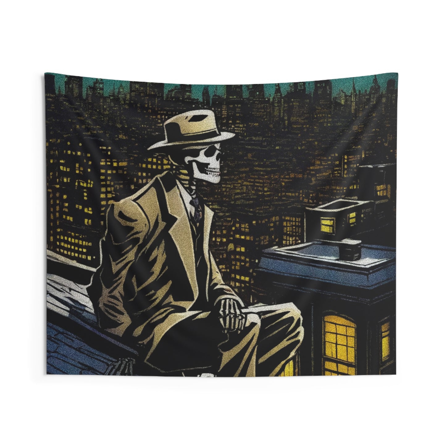 "Rooftop Thoughts" Indoor Wall Tapestries