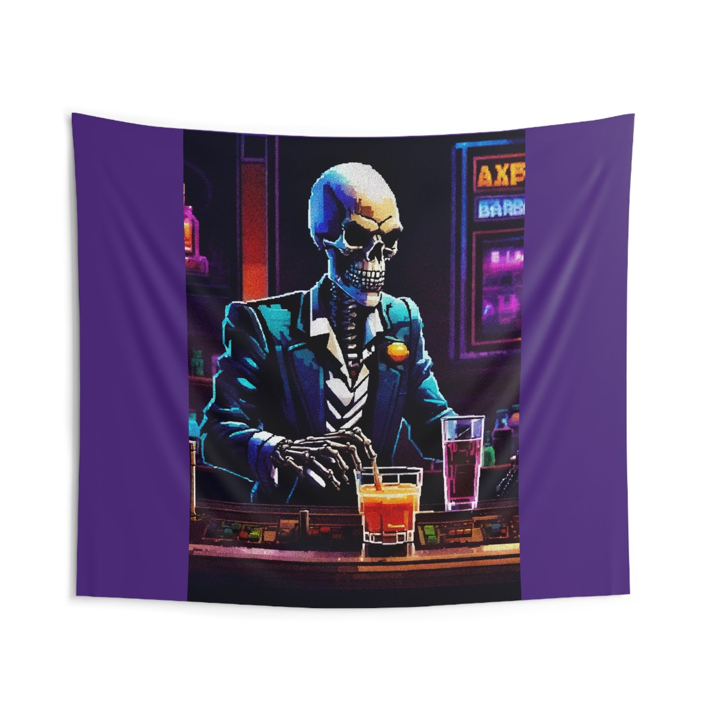 8-Bit Bonez Indoor Wall Tapestries