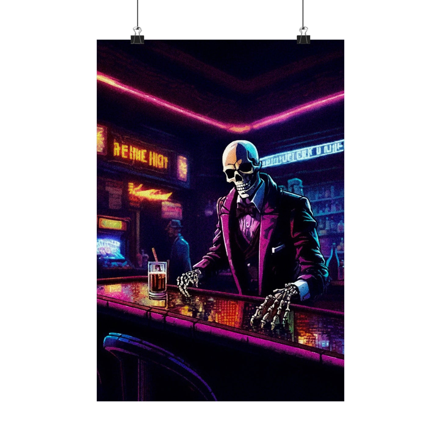8-Bit Happy hour Posters