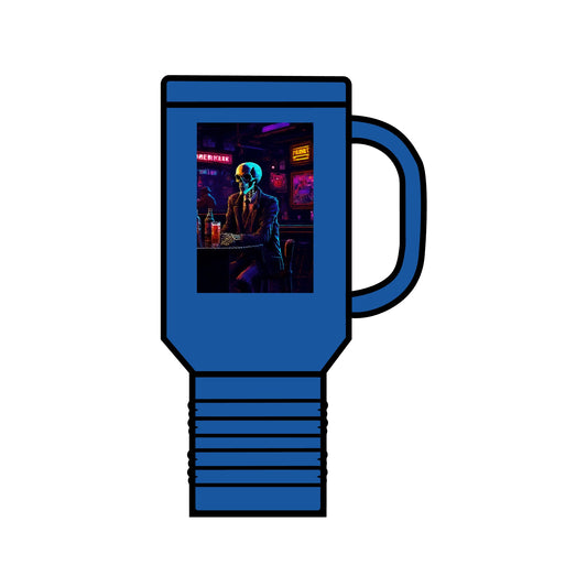 "Closing Hours" (Arcade) Insulated Travel Mug, 40oz