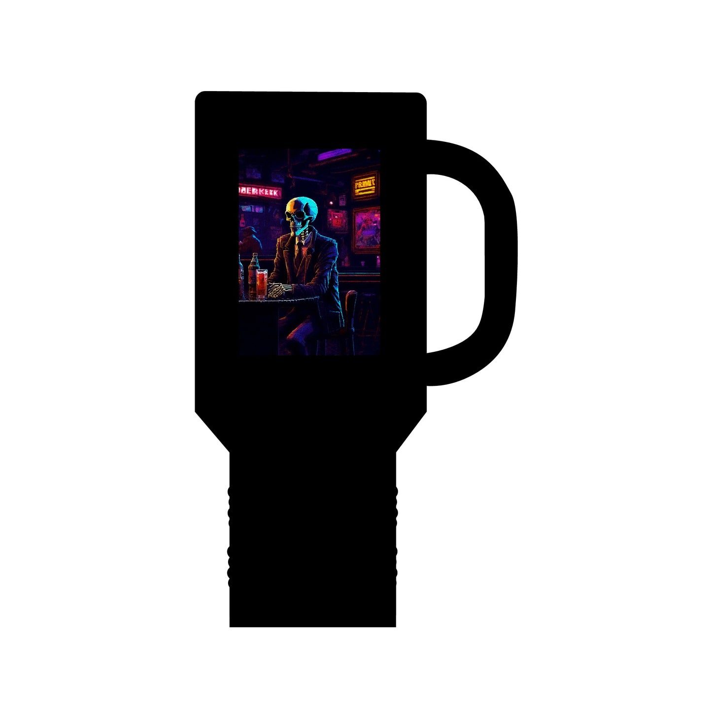 "Closing Hours" (Arcade) Insulated Travel Mug, 40oz