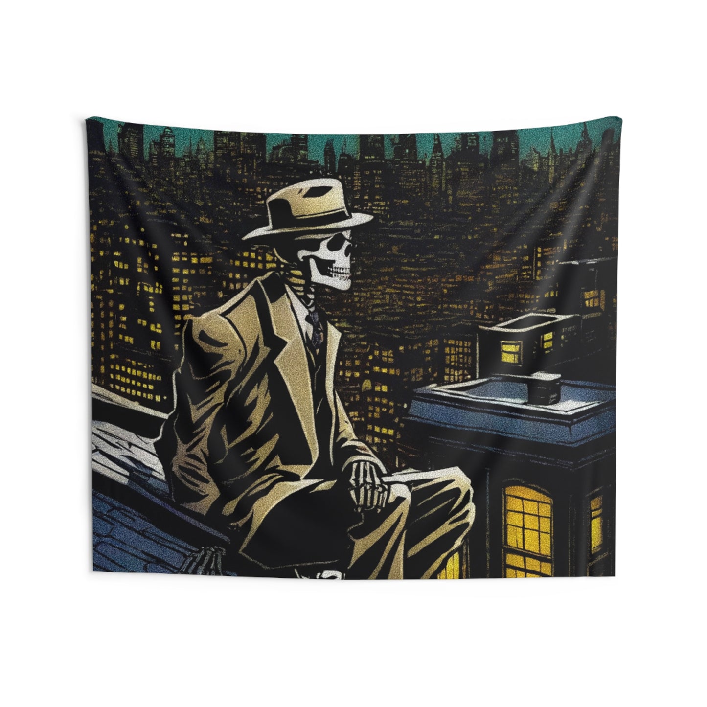 "Rooftop Thoughts" Indoor Wall Tapestries