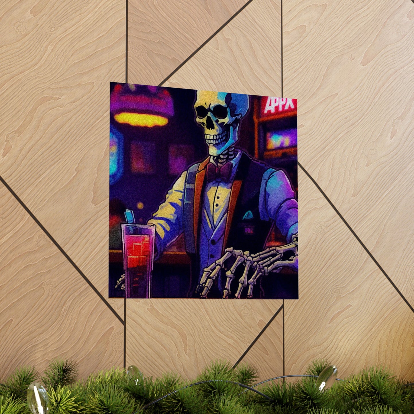 Bones behind the Bar Poster