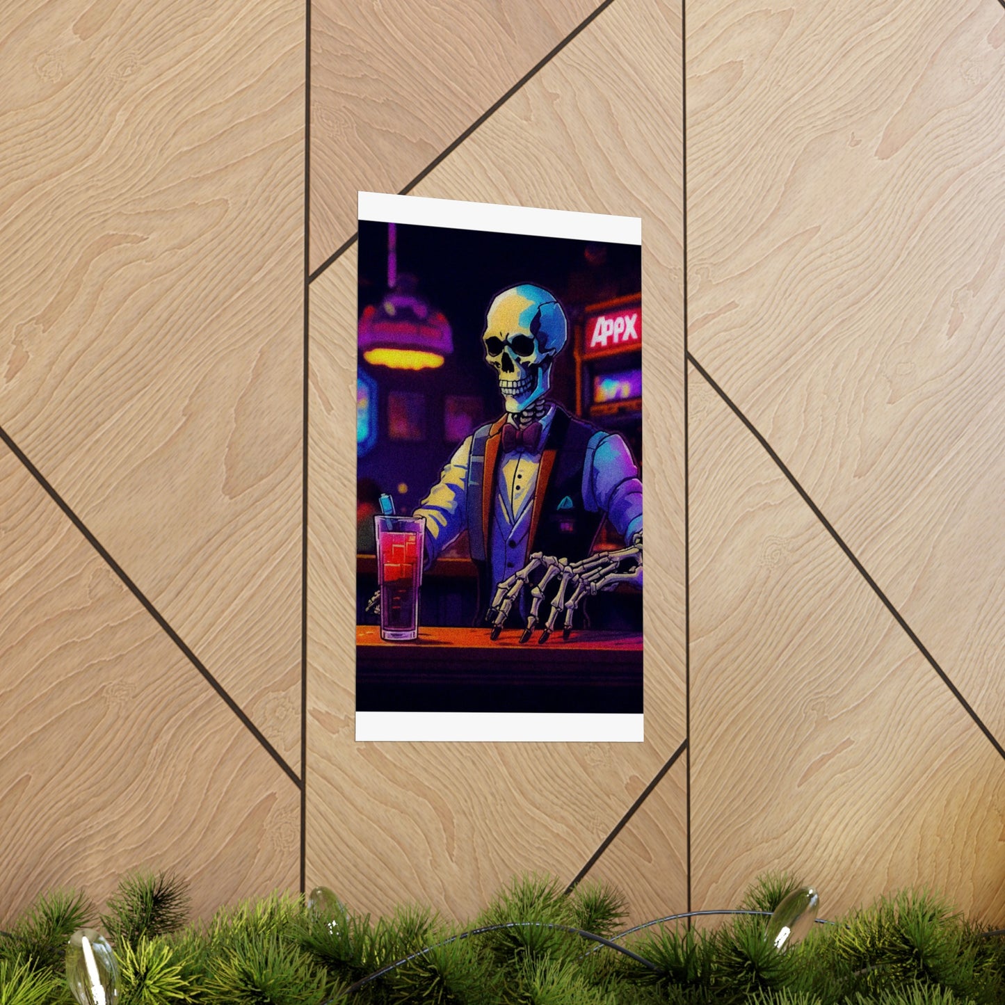 Bones behind the Bar Poster