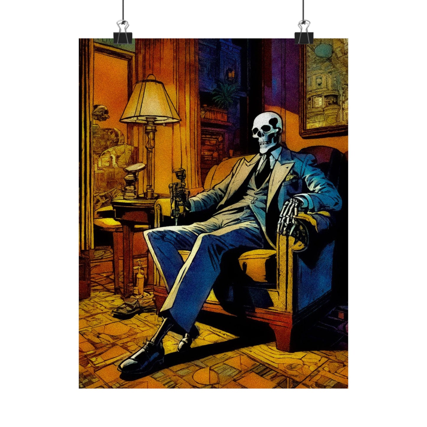 "Bonez At Home" Poster