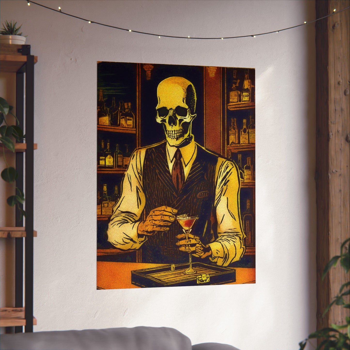 "Gentleman Bonez" Matte Vertical Posters