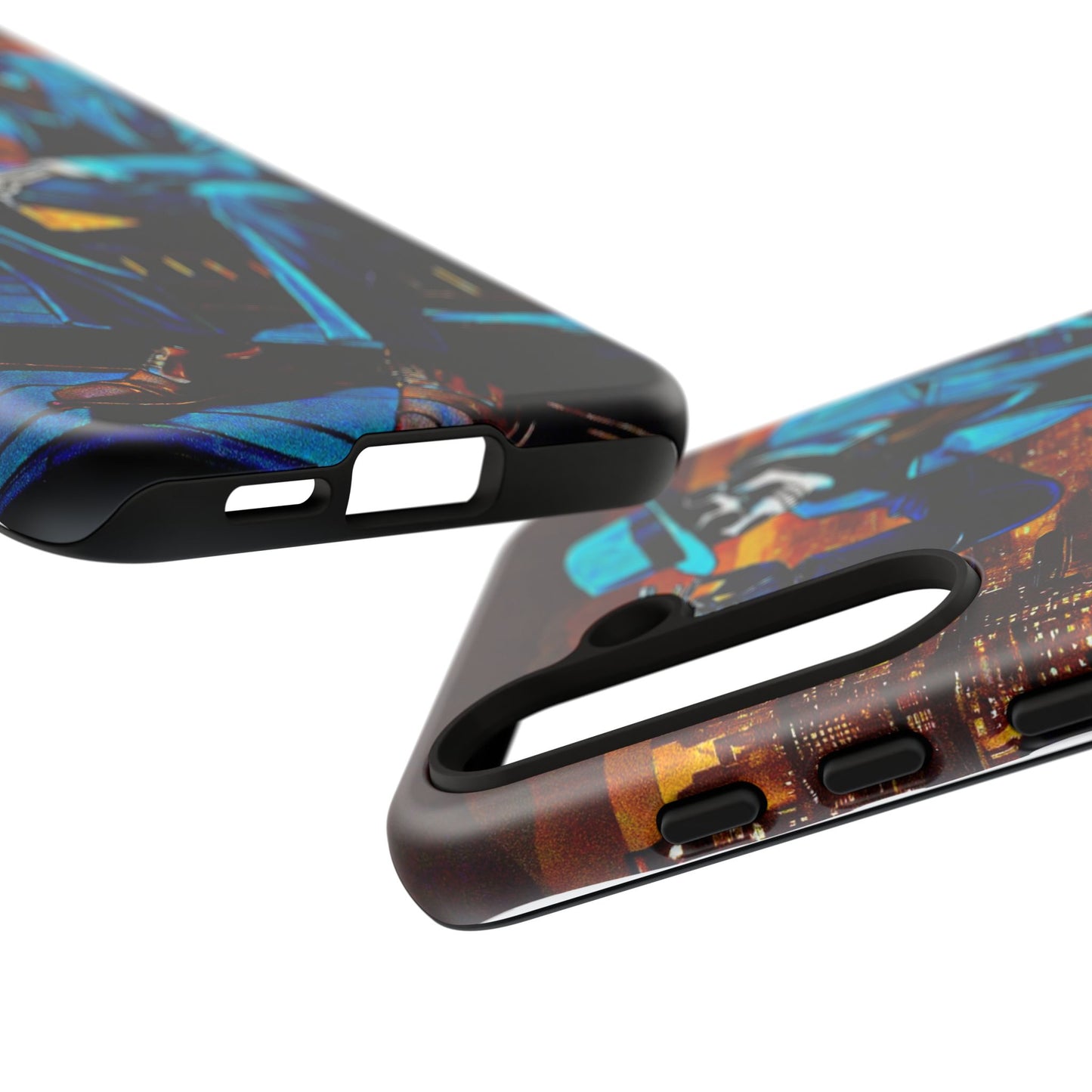 "Night On the Ton" Urban Skeleton Tough Case Stylish Phone Protection for Trendsetters