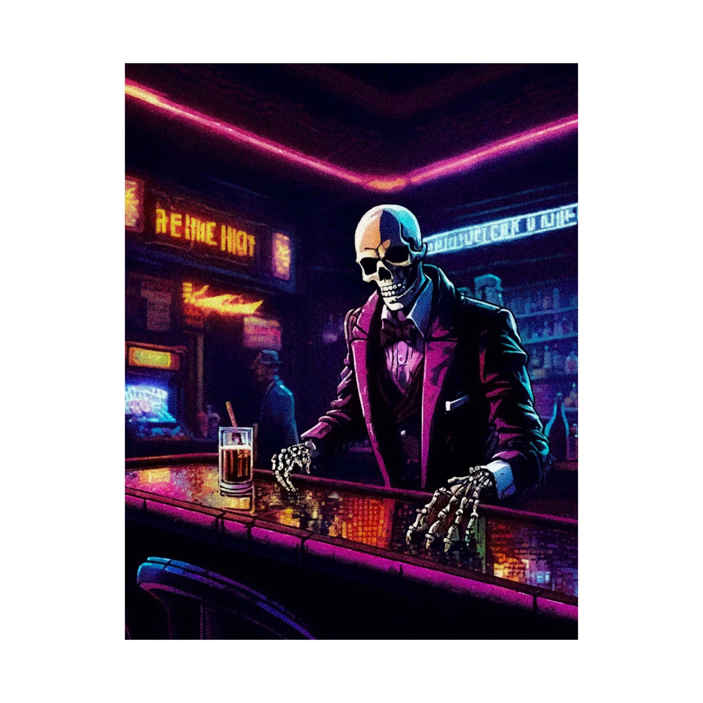 8-Bit Happy hour Posters