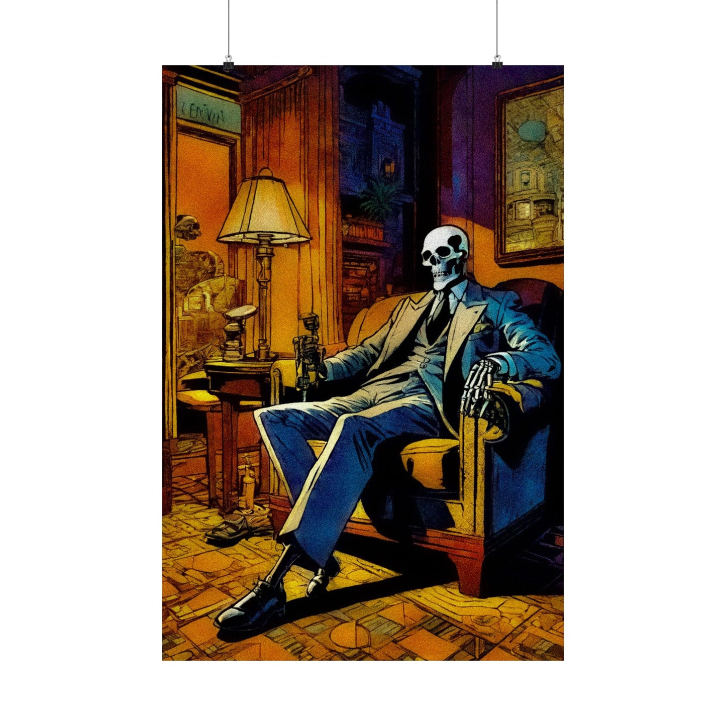 "Bonez At Home" Poster