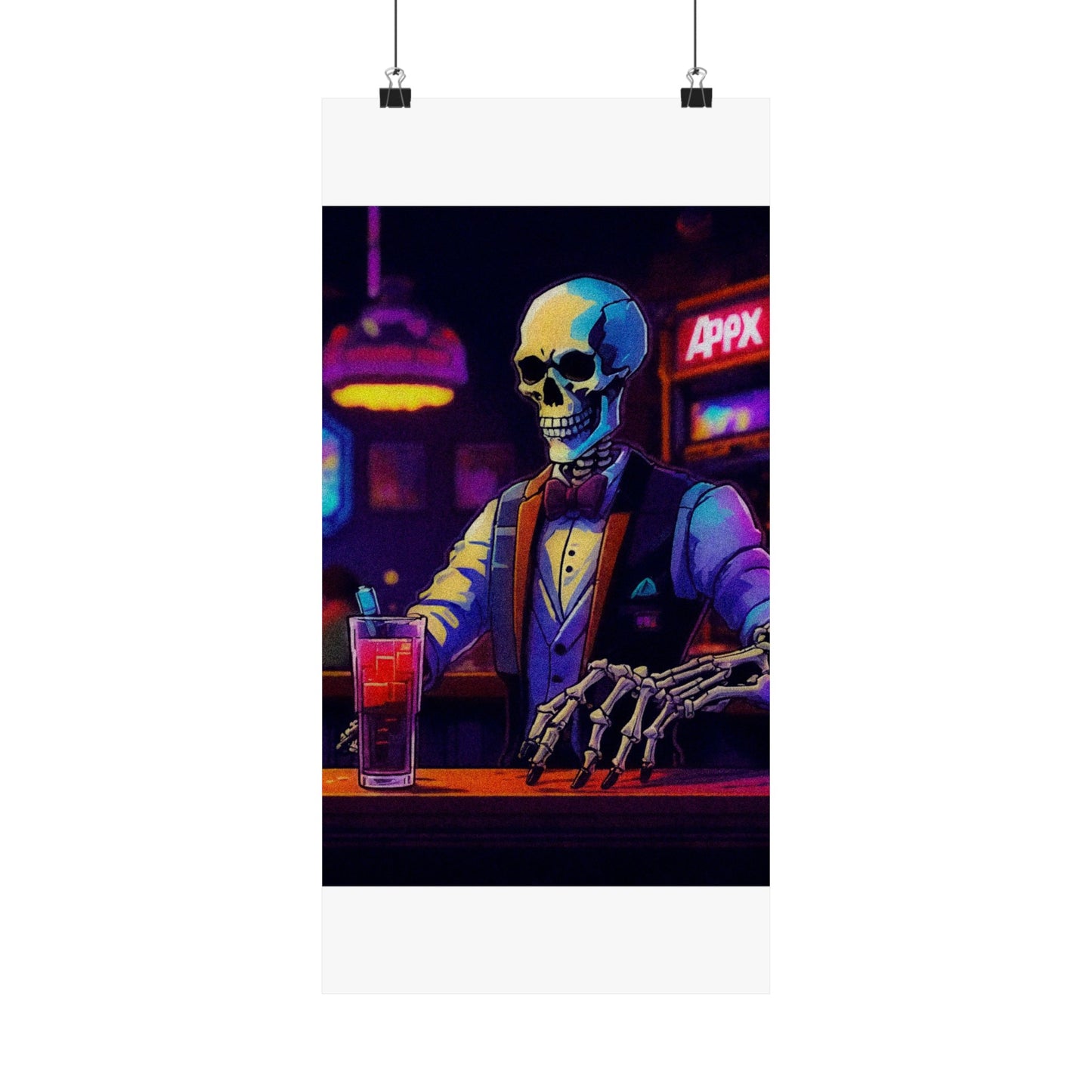 Bones behind the Bar Poster