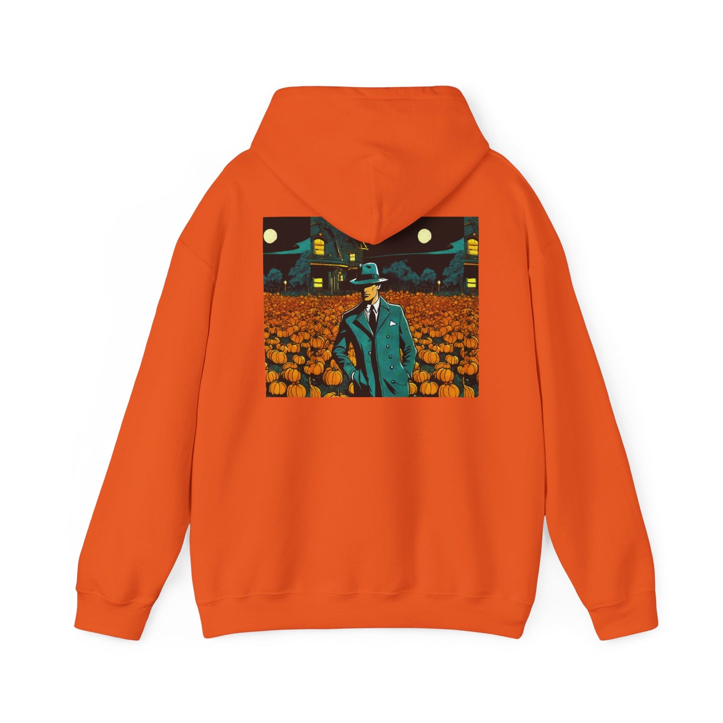 "Tormented Stroll Through The Pumpkin Patch" Unisex Heavy Blend™ Hooded Sweatshirt