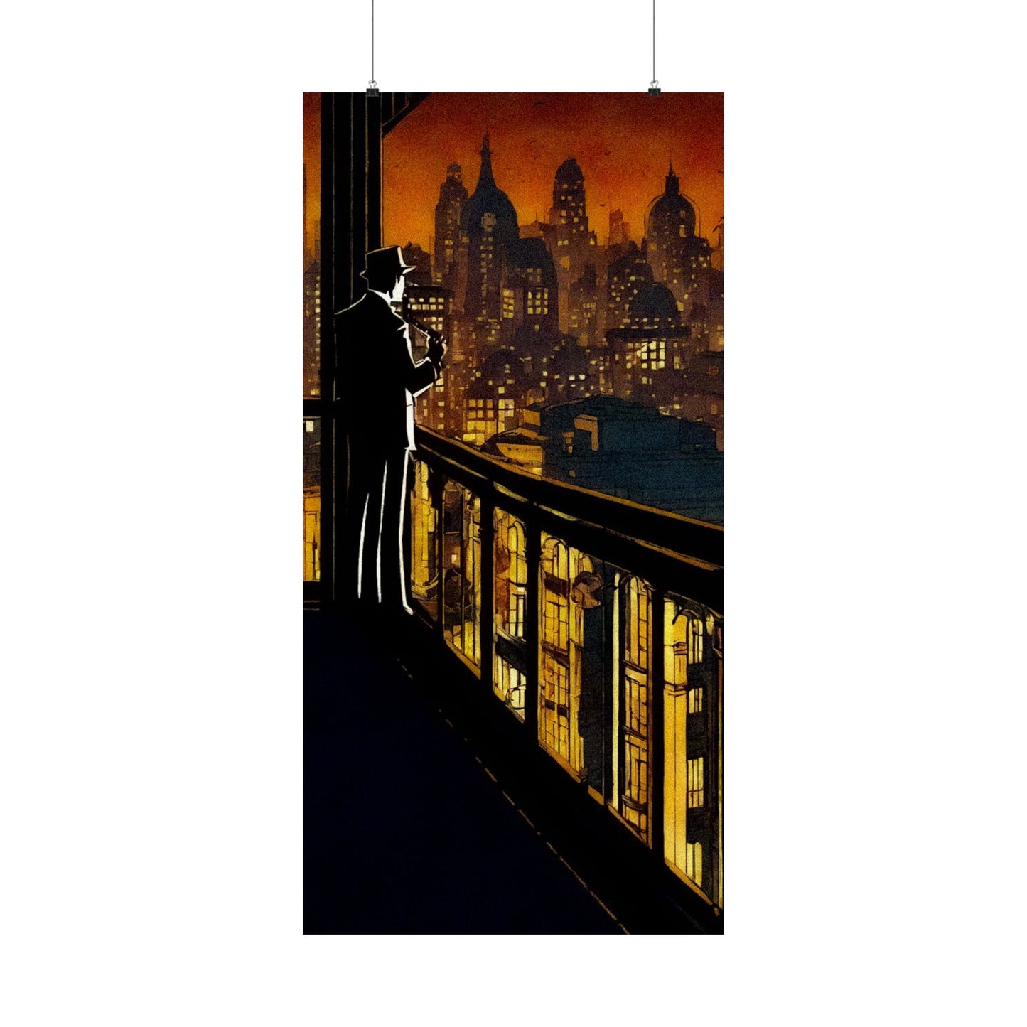 "Welcome to Tormented City" Matte Vertical Posters