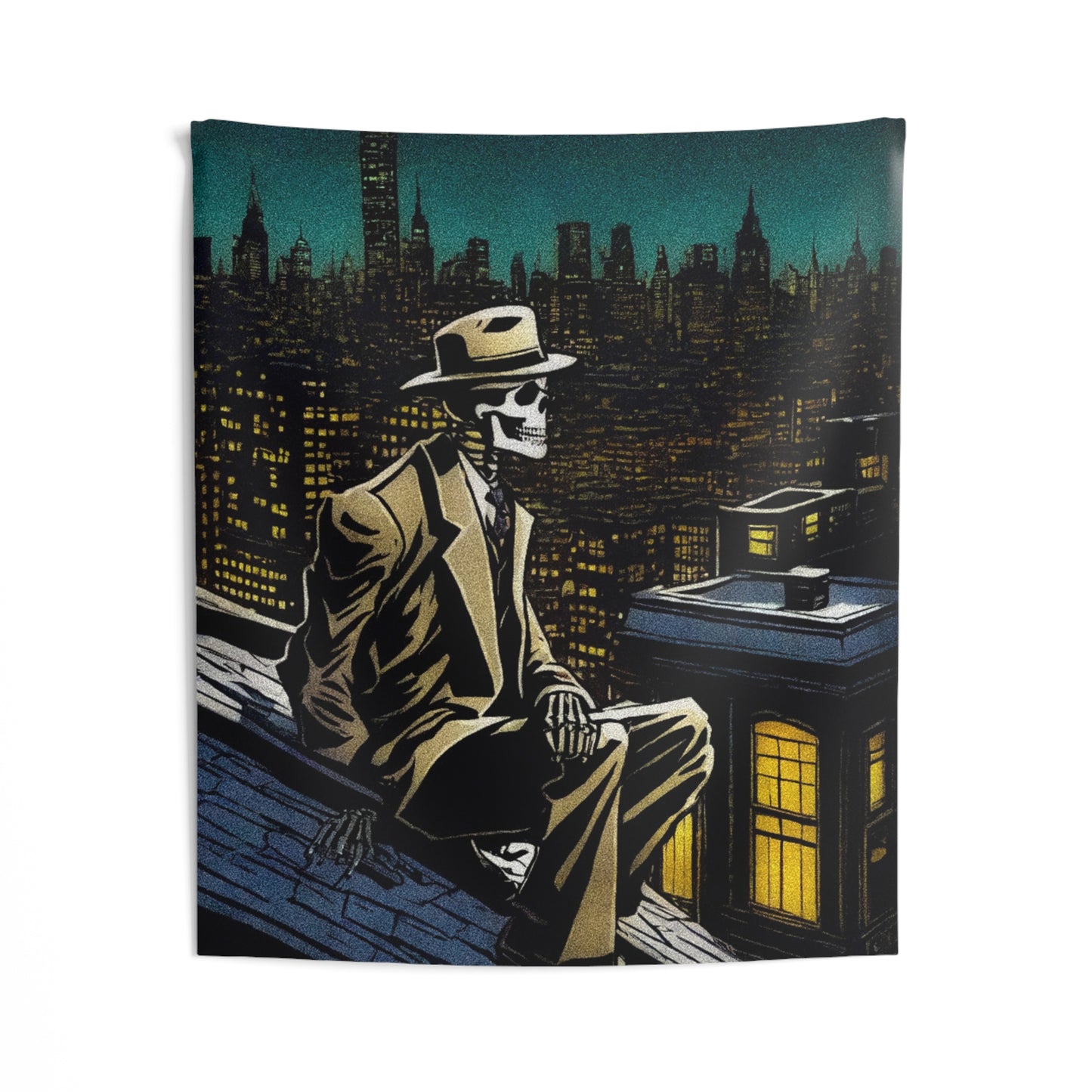 "Rooftop Thoughts" Indoor Wall Tapestries