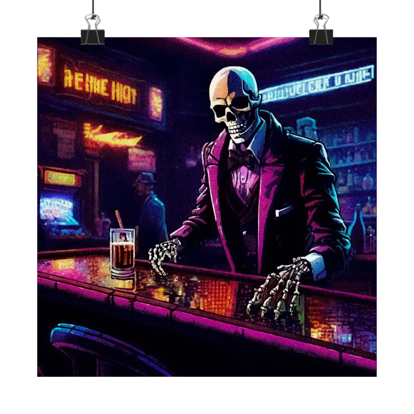 8-Bit Happy hour Posters