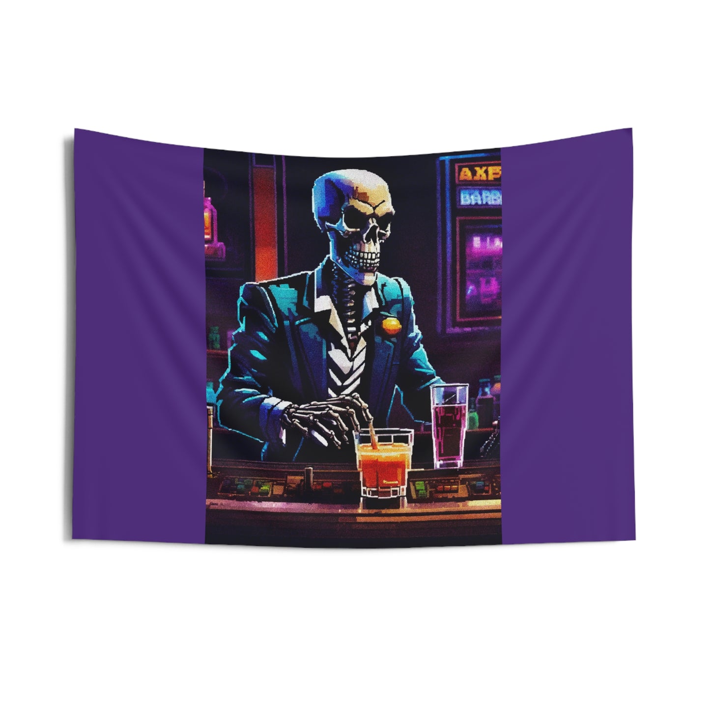 8-Bit Bonez Indoor Wall Tapestries