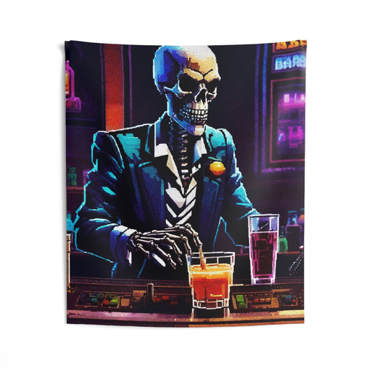 8-Bit Bonez Indoor Wall Tapestries