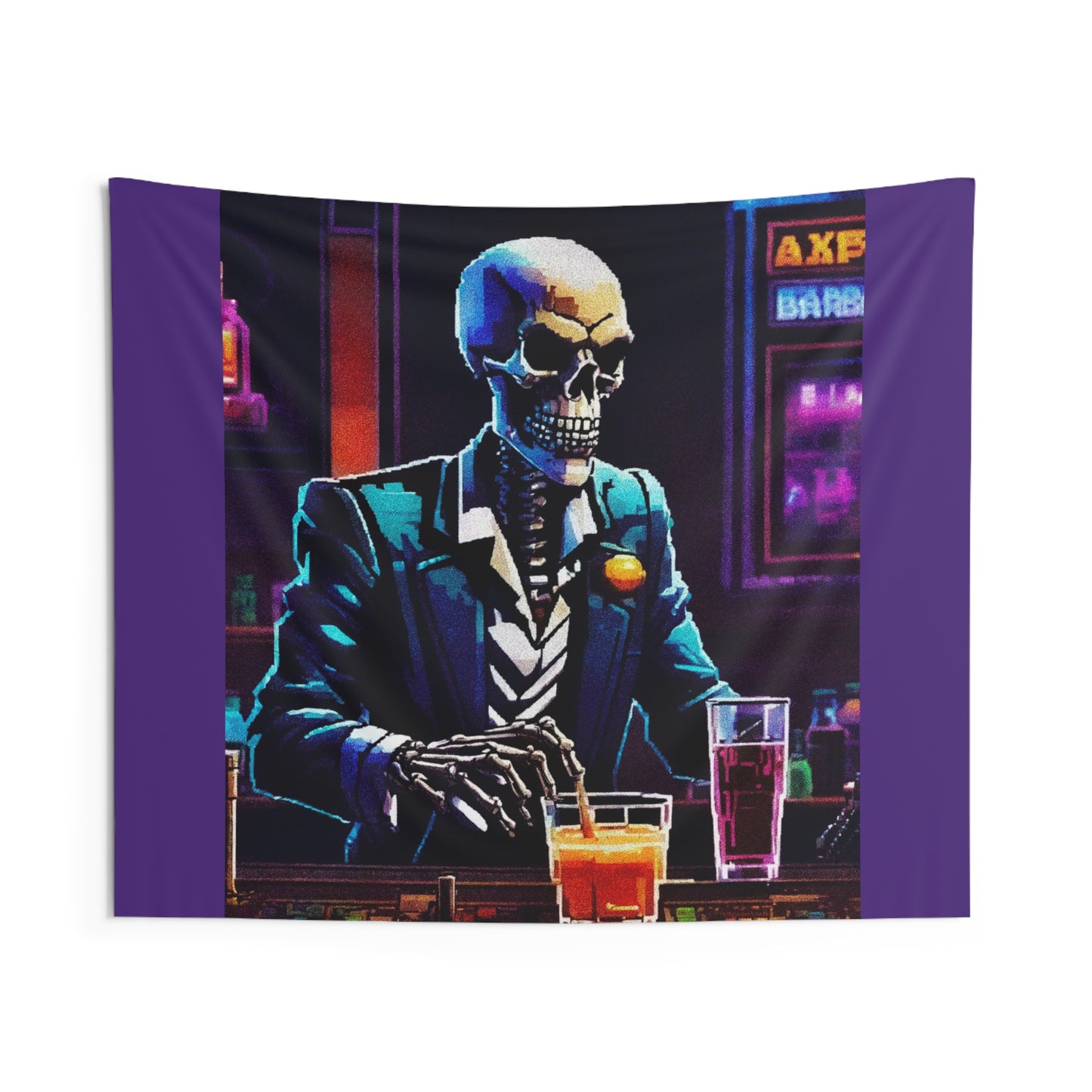 8-Bit Bonez Indoor Wall Tapestries