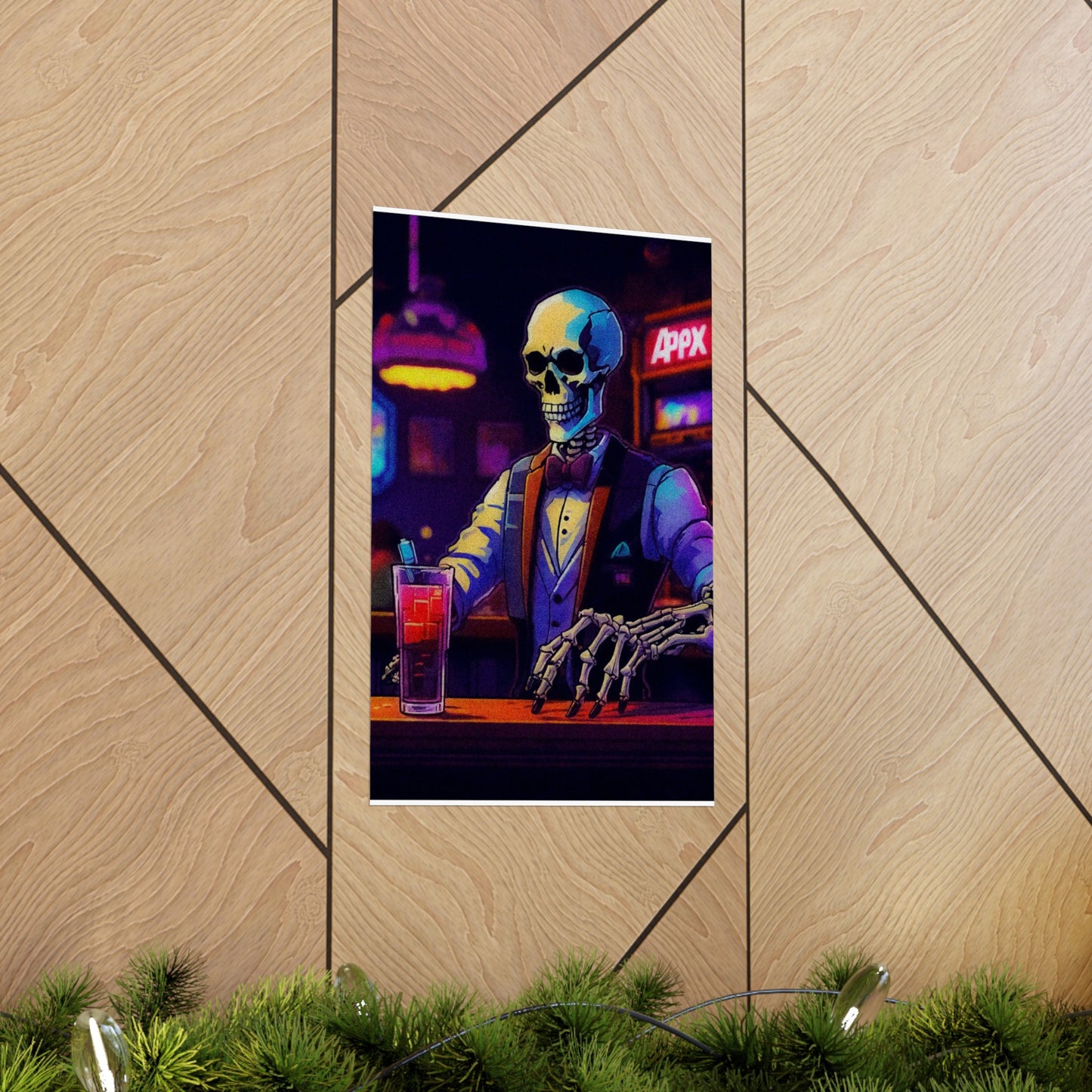 Bones behind the Bar Poster