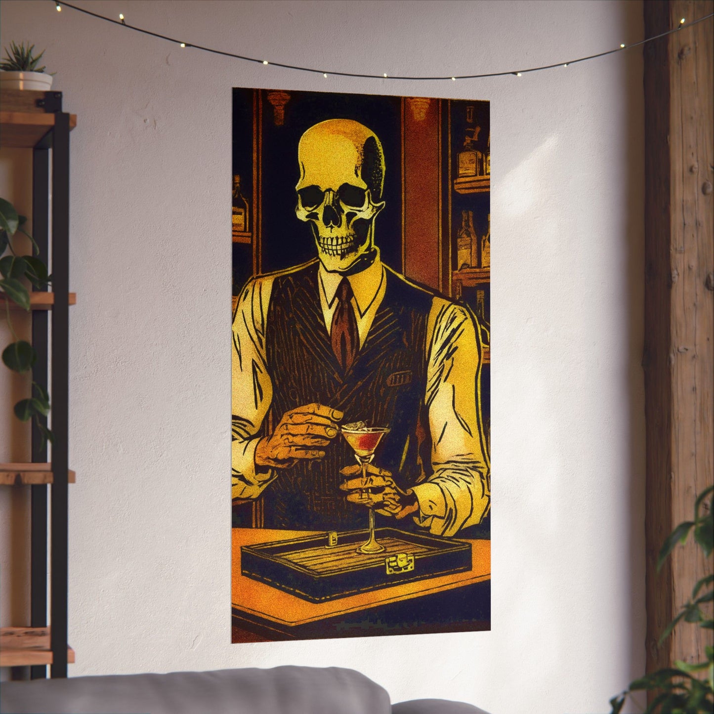 "Gentleman Bonez" Matte Vertical Posters