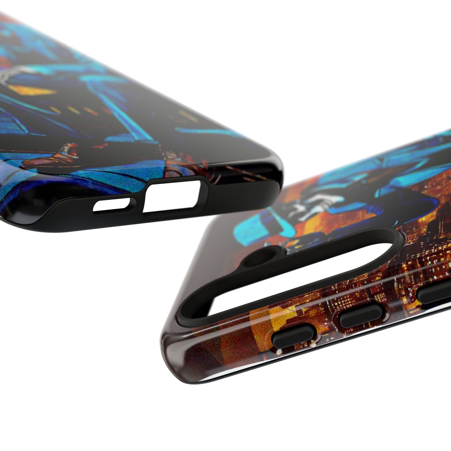 "Night On the Ton" Urban Skeleton Tough Case Stylish Phone Protection for Trendsetters