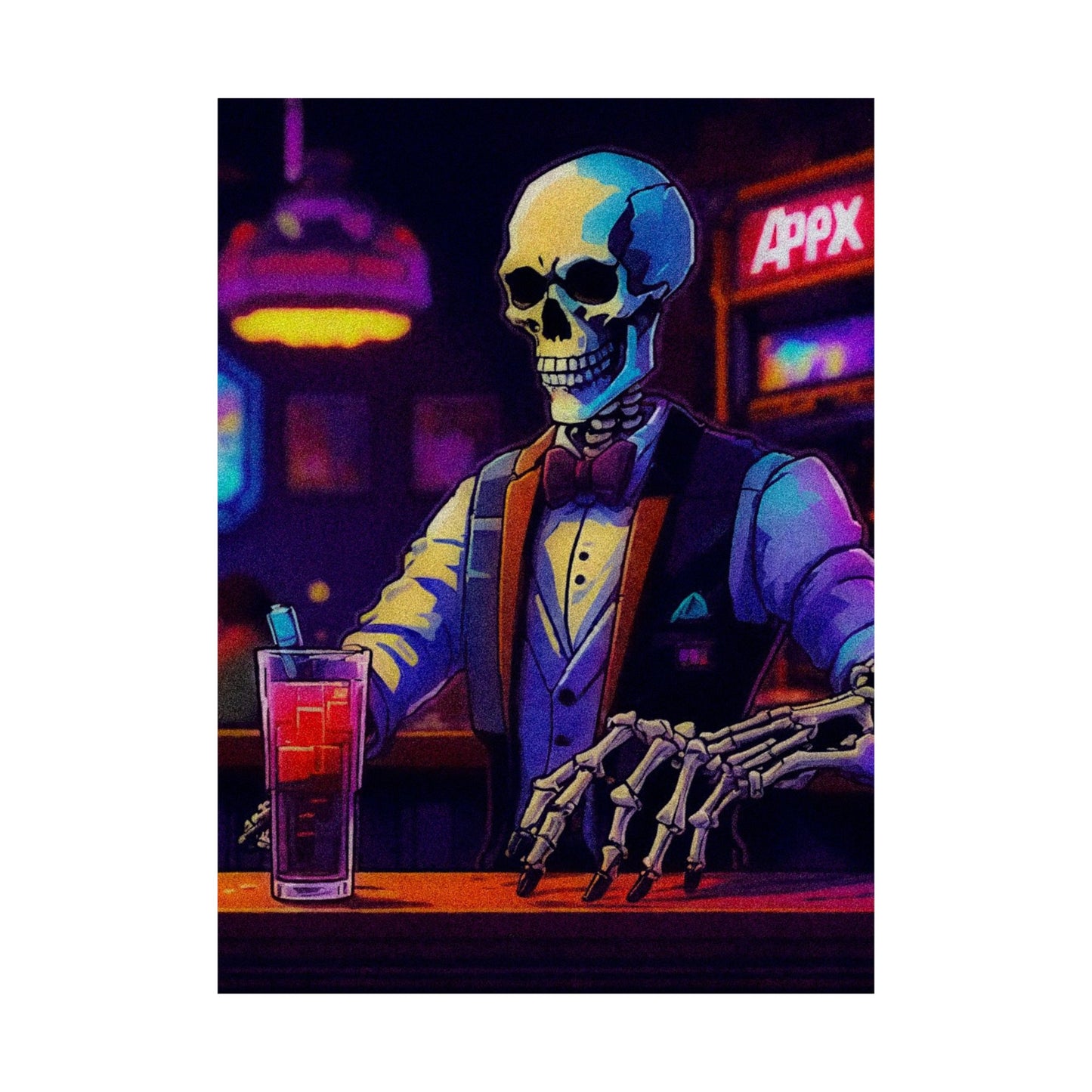 Bones behind the Bar Poster